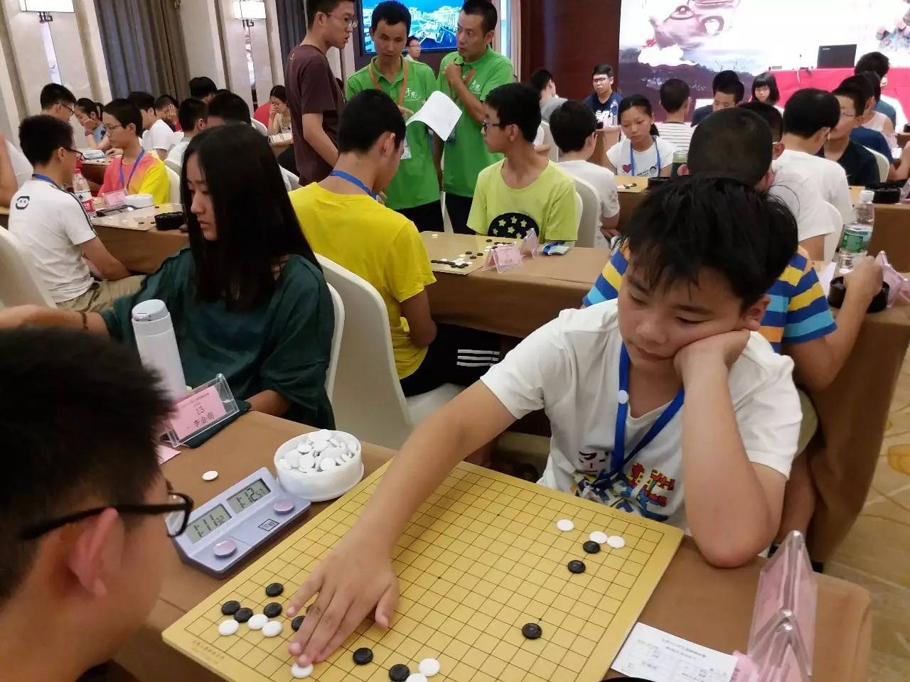 學(xué)生圍棋比賽，心靈與自然的博弈之旅